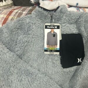 Sherpa quarter zip pullover
